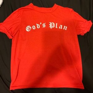 Red t-shirt
